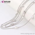 42814 Xuping Мода Серебряный цвет Цепи Ожерелье Для Женщин Ювелирные Изделия